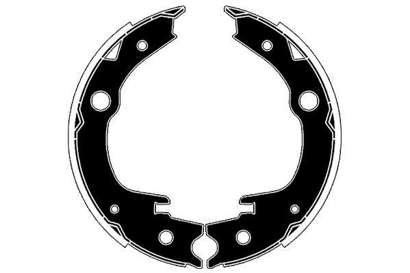 Jeu de 4 mâchoires de frein Raicam RA28980