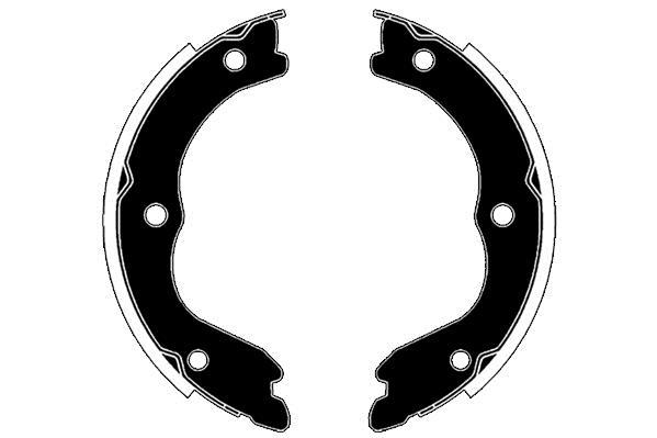 Jeu de 4 mâchoires de frein Raicam RA28990