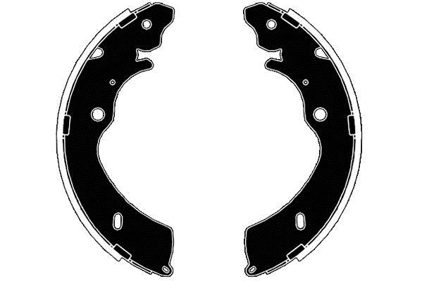 Jeu de 4 mâchoires de frein Raicam RA29290