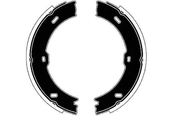 Jeu de 4 mâchoires de frein Raicam RA29300