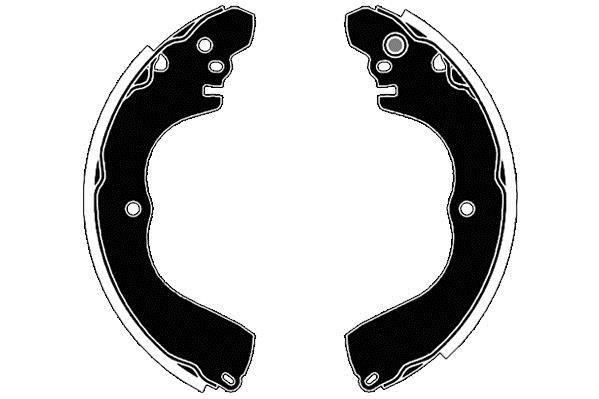 Jeu de 4 mâchoires de frein Raicam RA29420