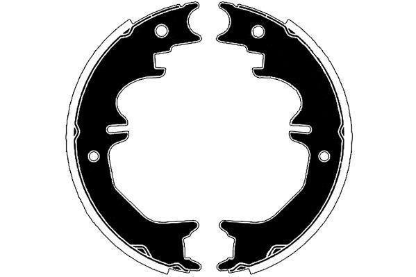 Jeu de 4 mâchoires de frein Raicam RA29470