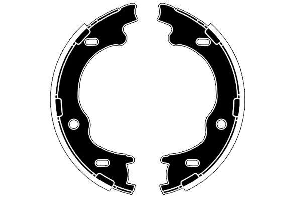 Jeu de 4 mâchoires de frein Raicam RA29620