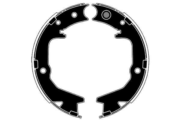 Jeu de 4 mâchoires de frein Raicam RA29820