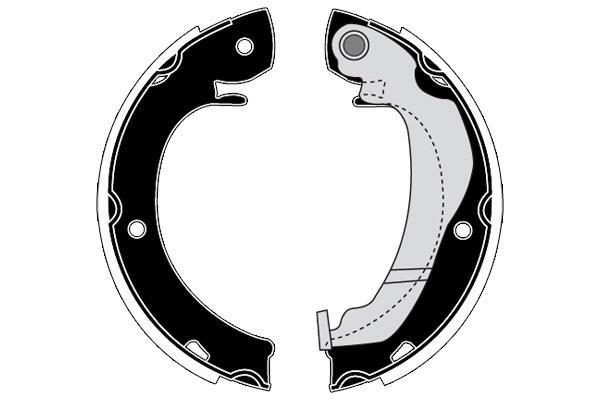 Jeu de 4 mâchoires de frein Raicam RA29830