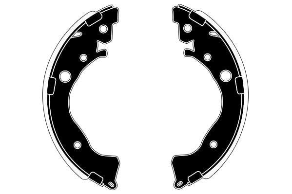 Jeu de 4 mâchoires de frein Raicam RA29870