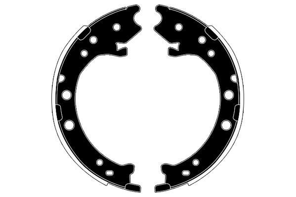 Jeu de mâchoires de frein à main (Mâchoire de frein à main) Raicam RA29880