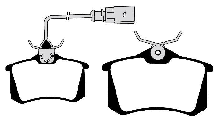 Jeu de 4 plaquettes de frein Raicam RA.0348.5