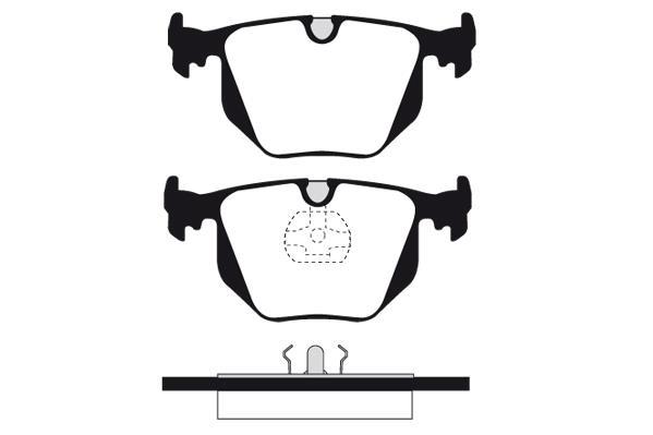 Jeu de 4 plaquettes de frein Raicam RA.0554.0