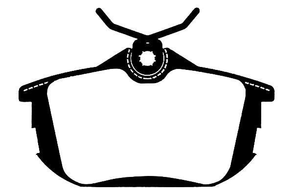 Jeu de 4 plaquettes de frein Raicam RA.0662.1