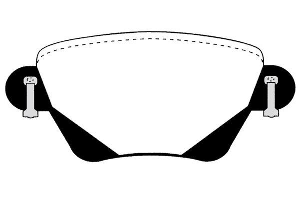 Jeu de 4 plaquettes de frein Raicam RA.0691.0