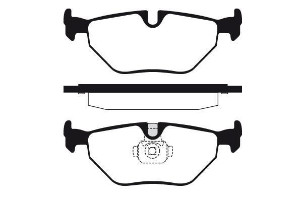Jeu de 4 plaquettes de frein Raicam RA.0698.0