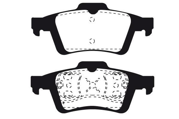 Jeu de 4 plaquettes de frein Raicam RA.0769.1