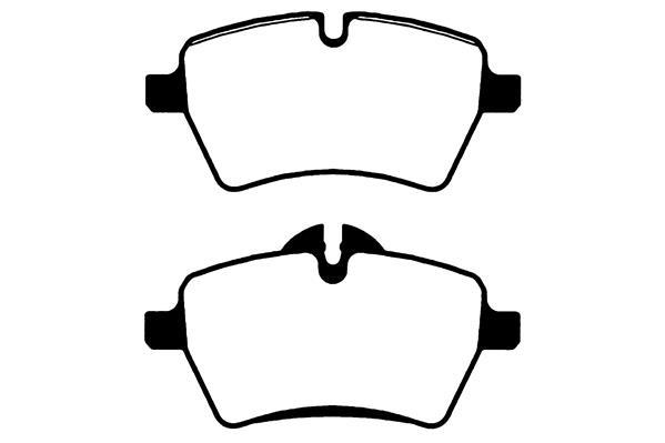 Jeu de 4 plaquettes de frein Raicam RA.0848.0