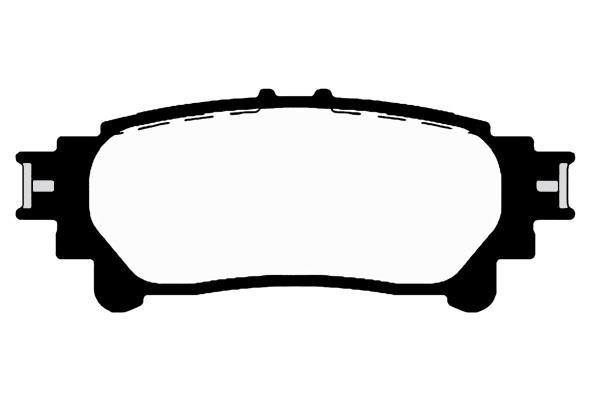 Jeu de 4 plaquettes de frein Raicam RA.0870.0