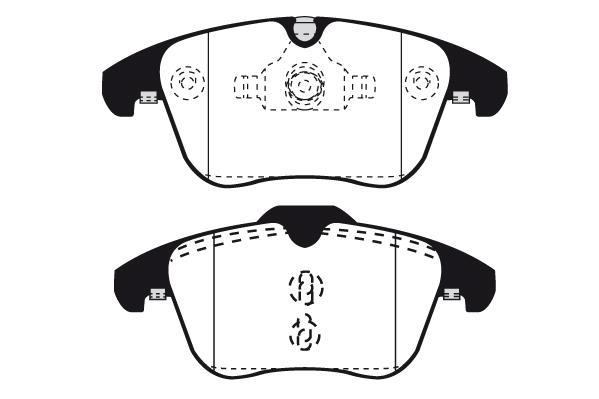 Jeu de 4 plaquettes de frein Raicam RA.0929.0