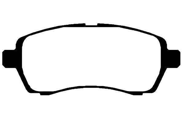Jeu de 4 plaquettes de frein Raicam RA.0940.0