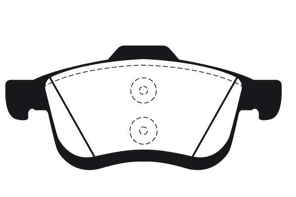 Jeu de 4 plaquettes de frein Raicam RA.0943.1
