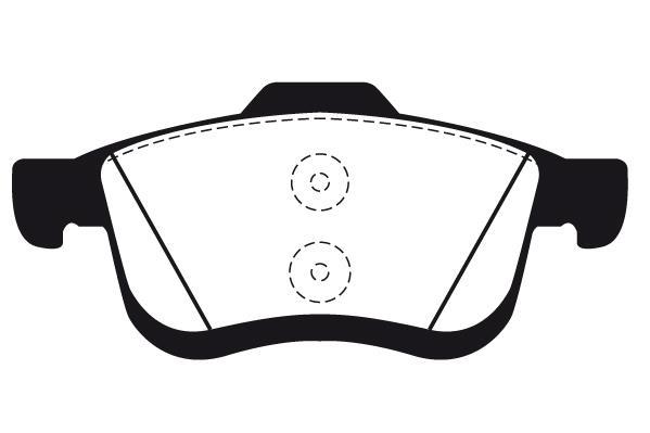 Jeu de 4 plaquettes de frein Raicam RA.0943.3