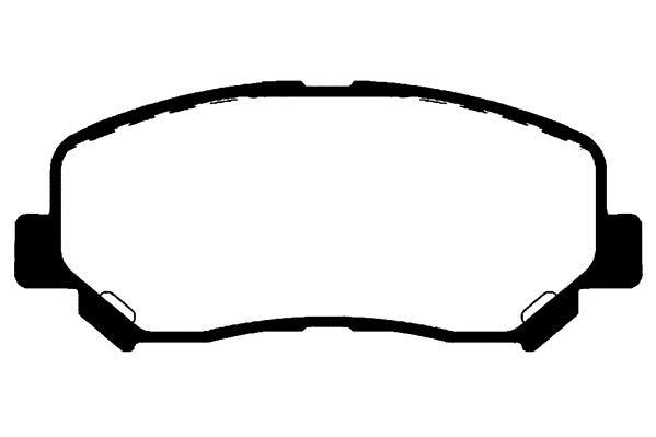 Jeu de 4 plaquettes de frein Raicam RA.0988.0