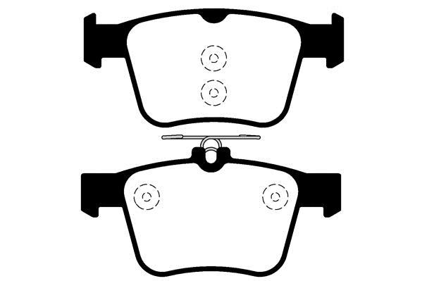 Jeu de 4 plaquettes de frein Raicam RA.0991.0