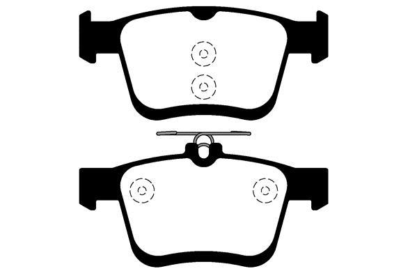 Jeu de 4 plaquettes de frein Raicam RA.0992.0