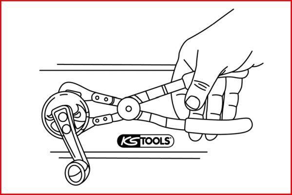Pince à dégarnir KS TOOLS 115.0994