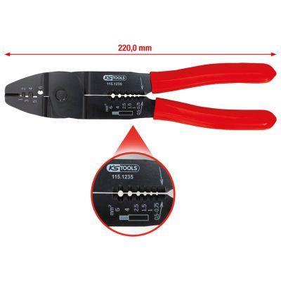 Pince à sertir KS TOOLS 115.1235