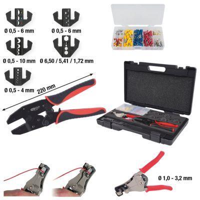 Coffret de cosses et pinces à sertir KS TOOLS 115.1400