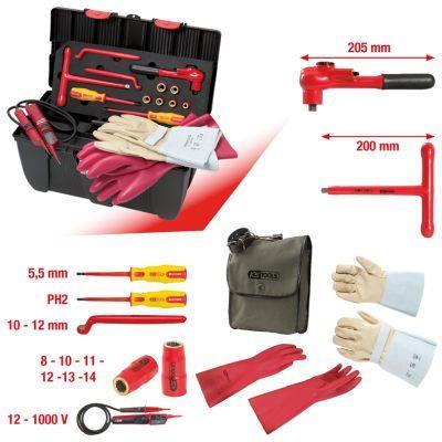 Coffret outils pour véhicules hybrides et électriques KS TOOLS ref. 117.1835