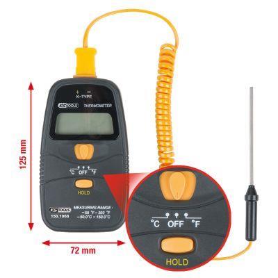 Thermomètre à sonde KS TOOLS 150.1968