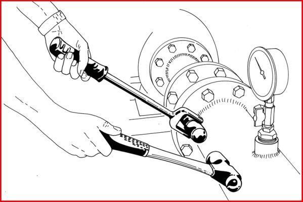 Clé à œil à frapper KS TOOLS 150.2096