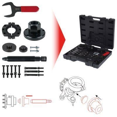 Coffret extracteurs moyeux et roulements KS TOOLS ref. 150.2370