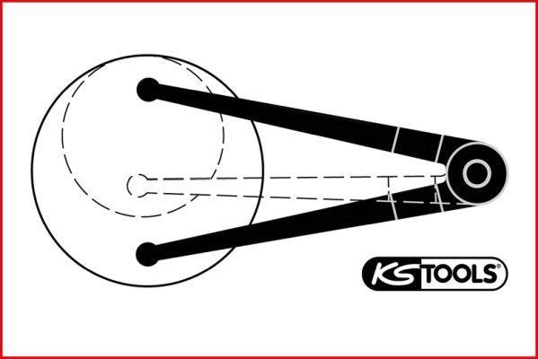 Outils de montage et démontage embrayage KS TOOLS ref. 150.2407