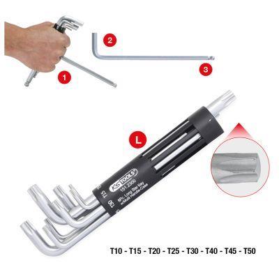 Jeux de clés mâles Torx - Allen KS TOOLS ref. 151.2300