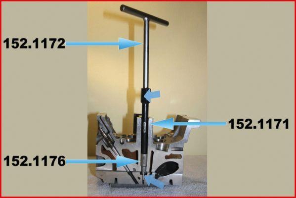 Coffret de nettoyage des sièges injecteurs KS TOOLS ref. 152.1376