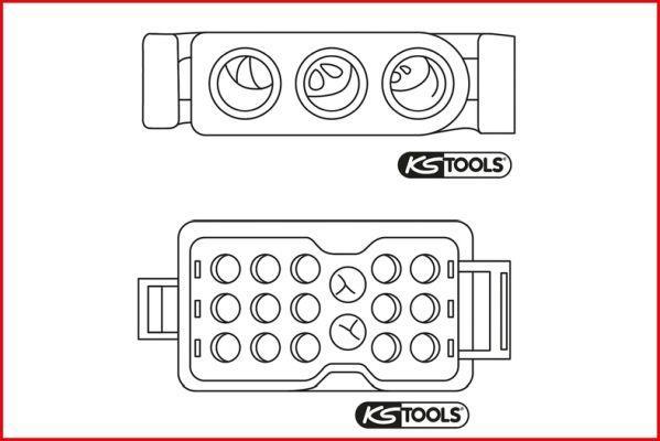 Extracteur de cosses KS TOOLS ref. 154.0013
