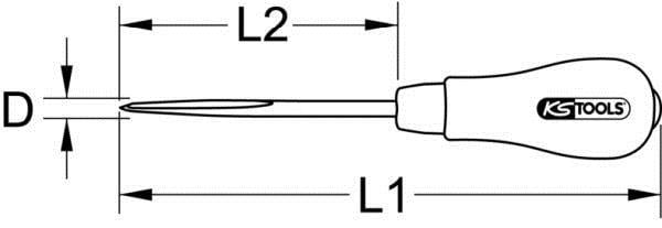KS TOOLS Clé mâle (Ref: 151.2457)