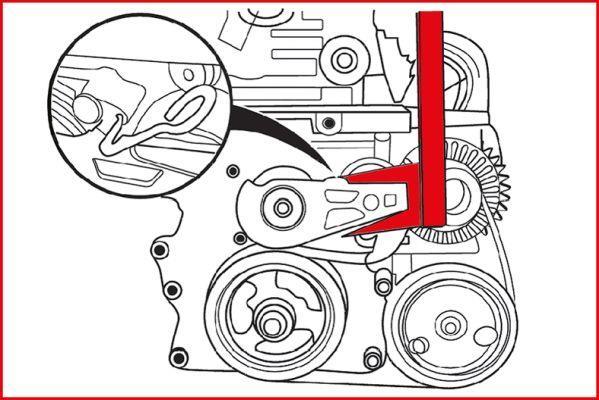 Coffret de calage (Outils de calage moteur) KS TOOLS ref. 400.0925