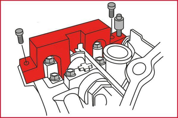 Coffret de calage (Outils de calage moteur) KS TOOLS ref. 400.1175