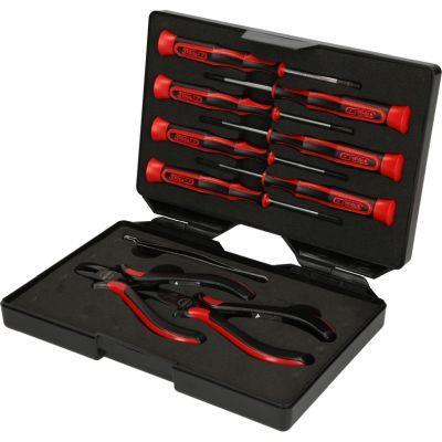 Coffret de pinces et tournevis électroniques KS TOOLS ref. 500.7180