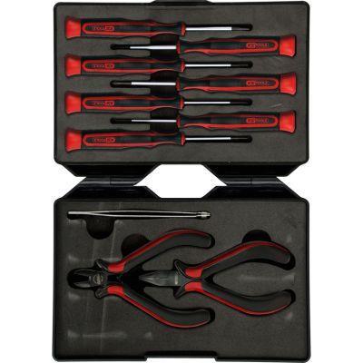 Coffret de pinces et tournevis électroniques KS TOOLS ref. 500.7180