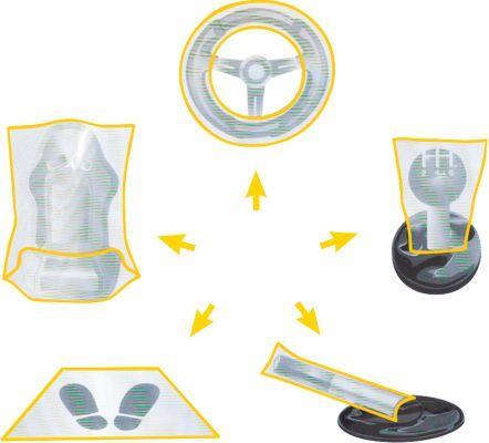 Protection pour carrosserie KS TOOLS ref. 500.8110