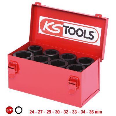 Jeu de douilles à chocs KS TOOLS 515.0510