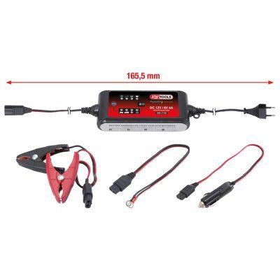 Chargeur de batterie de voiture ((de 6 à 12 V, et câbles)) KS TOOLS  ref. 550.1735