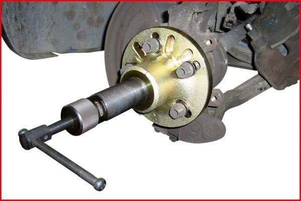 Coffret arrache moyeu + plateau + vis hydraulique KS TOOLS ref. 700.1410