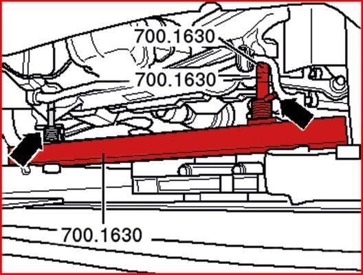 Kit de pose de roulements KS TOOLS ref. 700.1630