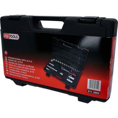 Coffret cliquets et douilles 3/8" KS TOOLS ref. 911.3995