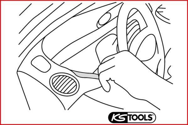 Jeu de pinces levier KS TOOLS 911.8120