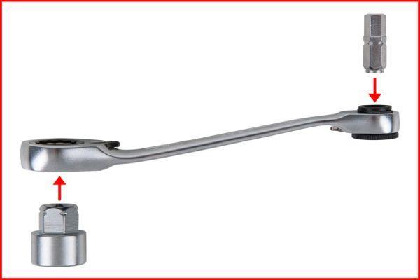 Coffret cliquets et douilles 1/4" KS TOOLS ref. 918.3050